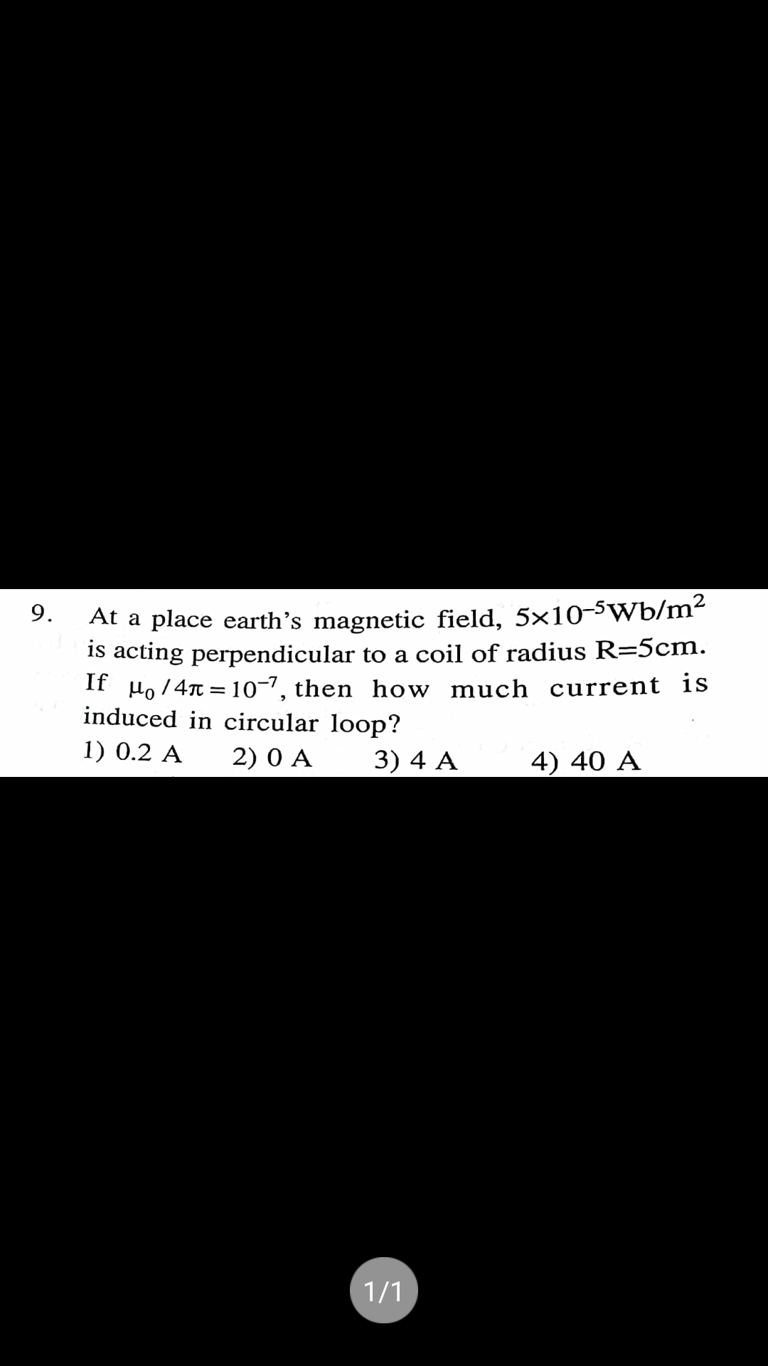 Question image for Good morning sir. Answer is zero amp. If theta is
